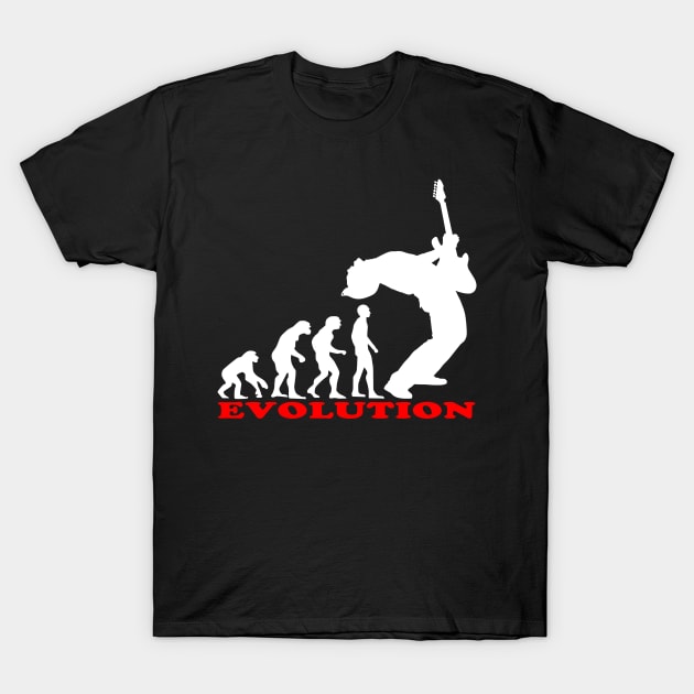 bass player, bass evolution T-Shirt by hottehue